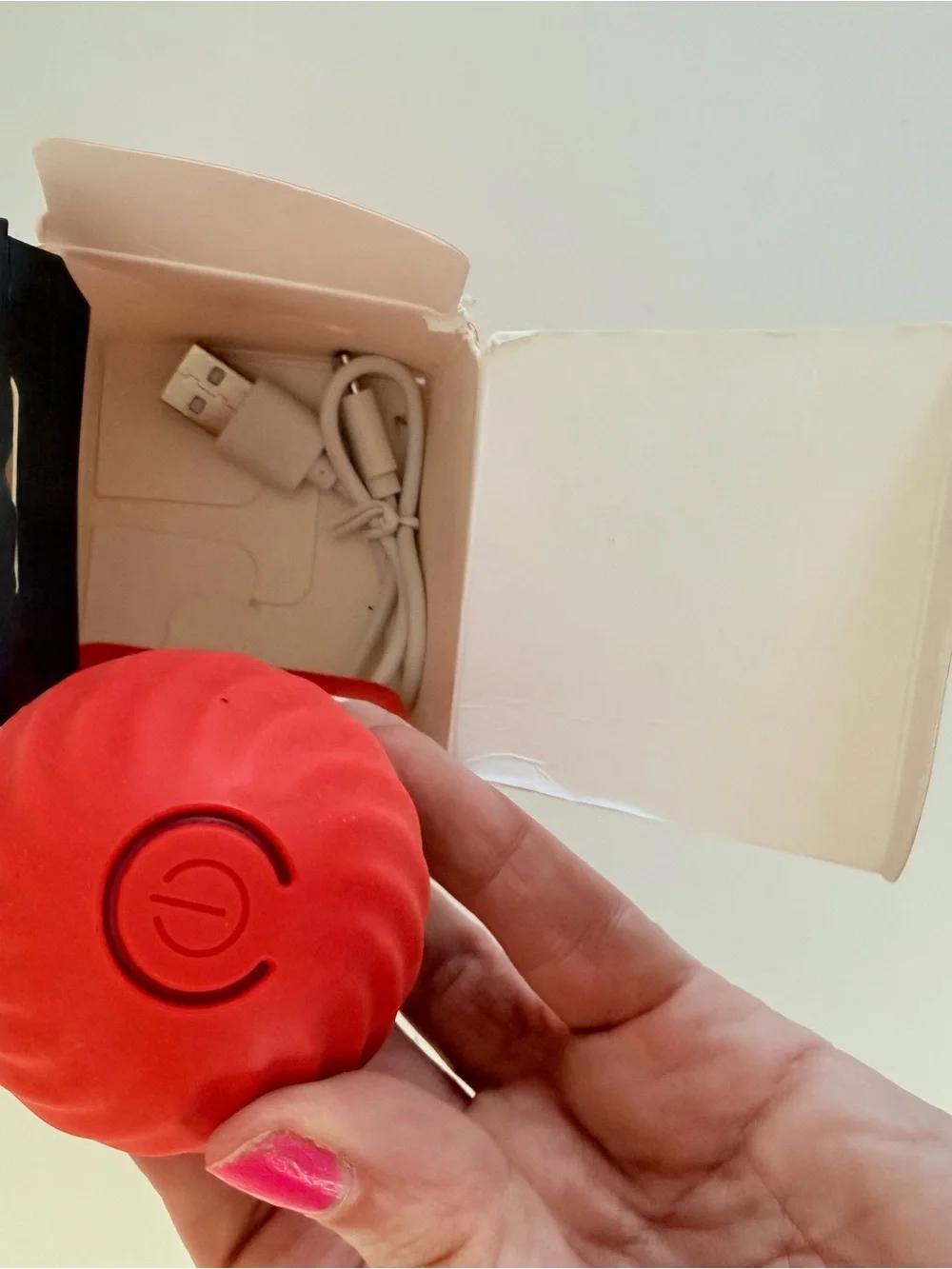 Petgravity Smart Bouncing Ball Interactive Dog Toy USB Rechargeable PG-DT046 NEW